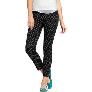 Black Polka Dot Women's Pixie Pants